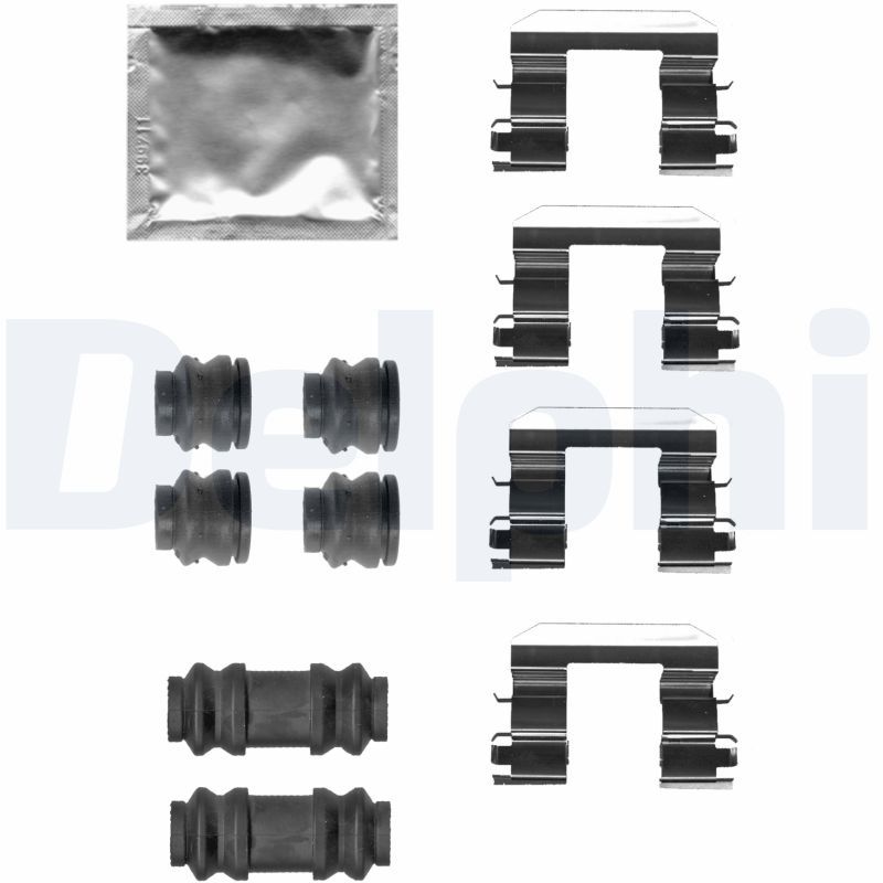 DELPHI LX0680 Accessory Kit, disc brake pad