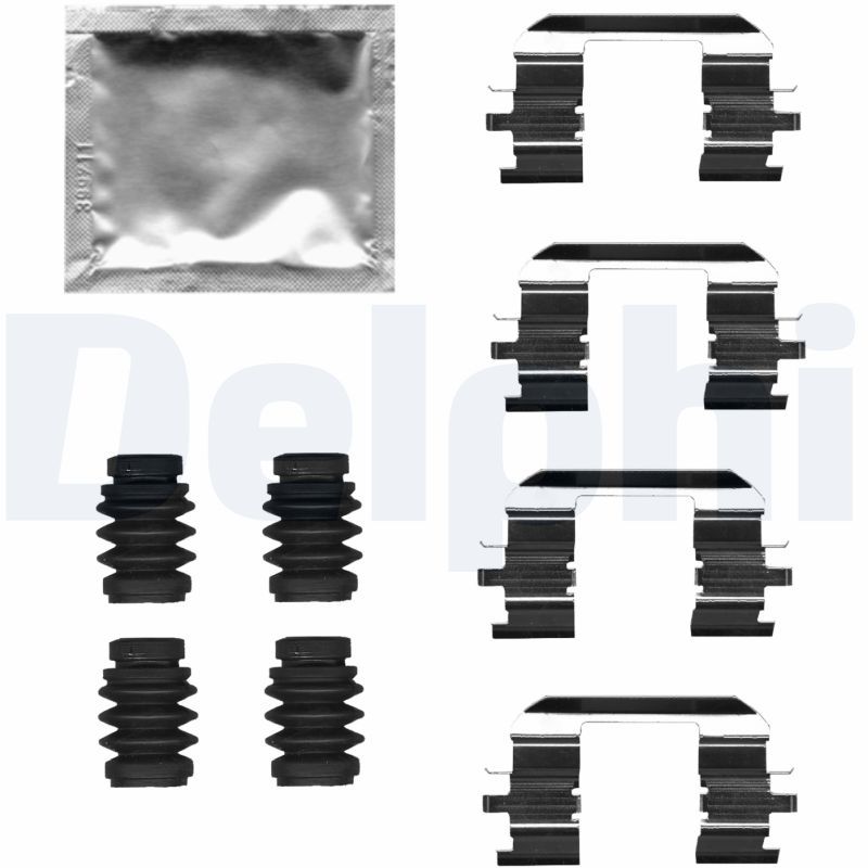 DELPHI LX0686 Accessory Kit, disc brake pad