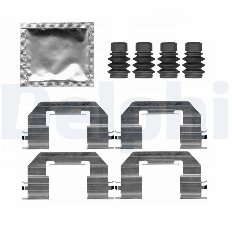 DELPHI LX0721 Accessory Kit, disc brake pad