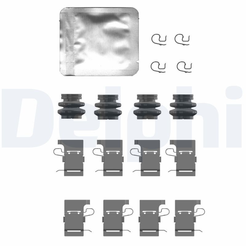 DELPHI LX0732 Accessory Kit, disc brake pad