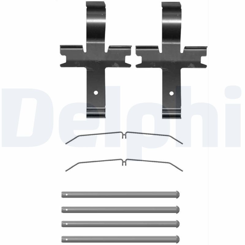 DELPHI LX0742 Accessory Kit, disc brake pad