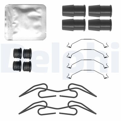Accessory Kit, disc brake pad DELPHI LX0783