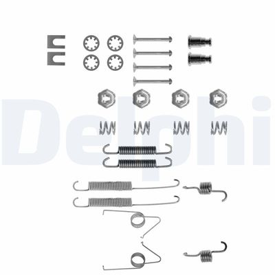 Accessory Kit, brake shoes DELPHI LY1038