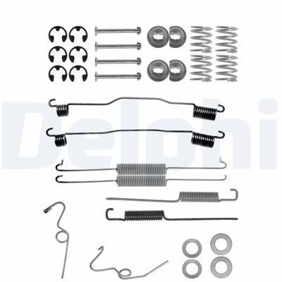 Accessory Kit, brake shoes DELPHI LY1044