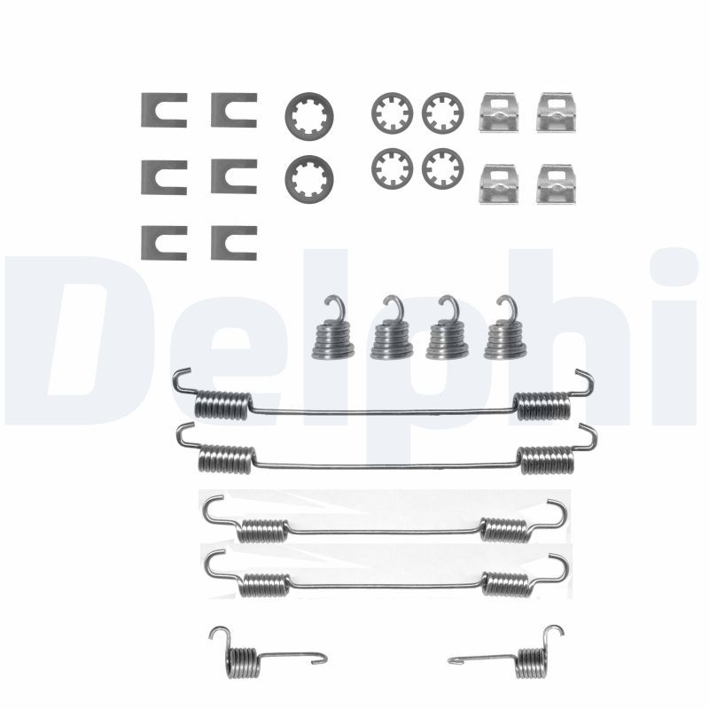 DELPHI LY1111 Accessory Kit, brake shoes