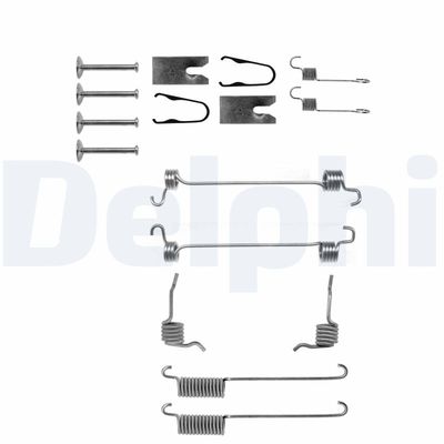 Accessory Kit, brake shoes DELPHI LY1226