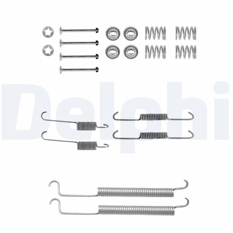 DELPHI LY1231 Accessory Kit, brake shoes