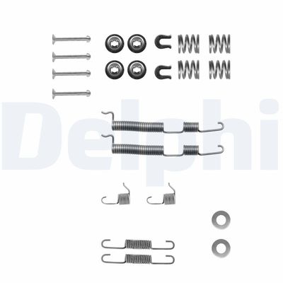 Accessory Kit, brake shoes DELPHI LY1240