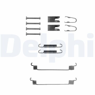Accessory Kit, brake shoes DELPHI LY1291