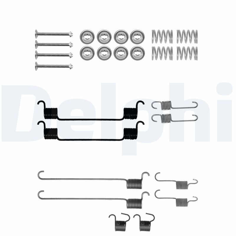 DELPHI LY1298 Accessory Kit, brake shoes