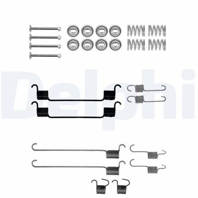 Accessory Kit, brake shoes DELPHI LY1298