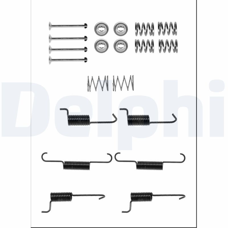DELPHI LY1317 Accessory Kit, parking brake shoes