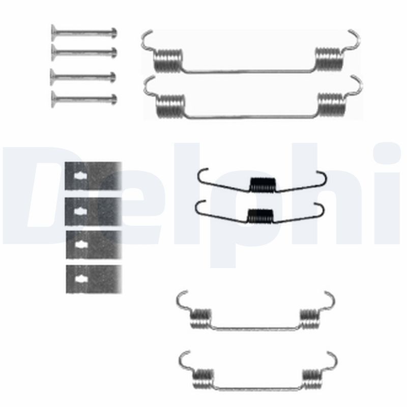 DELPHI LY1343 Accessory Kit, brake shoes