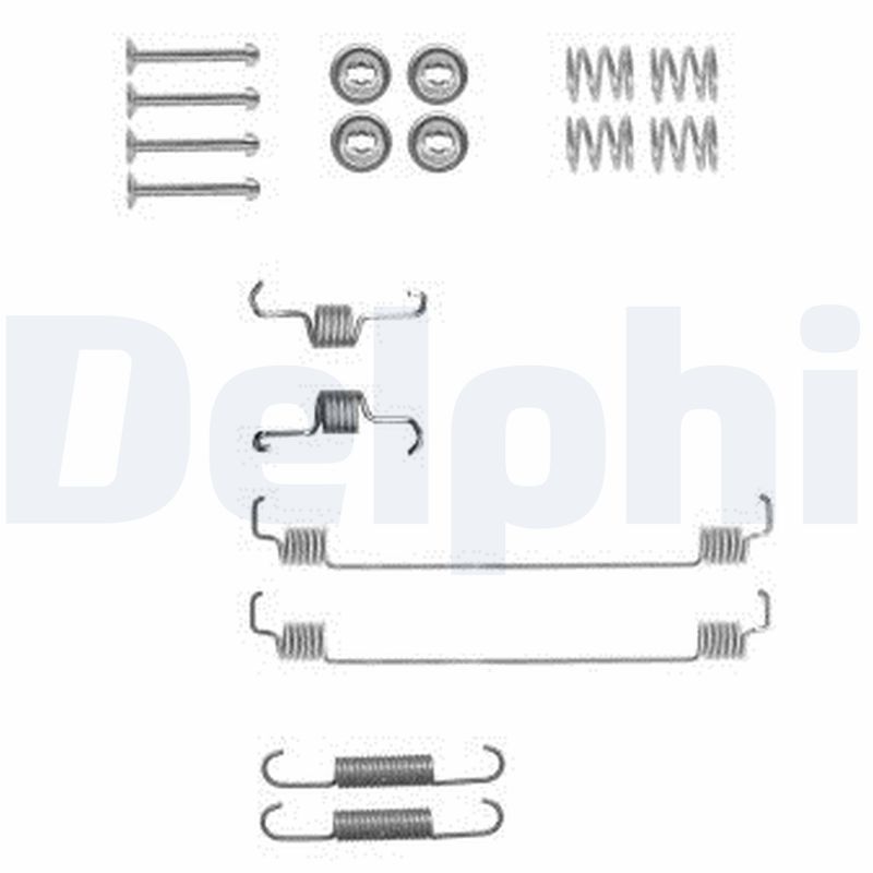 DELPHI LY1376 Accessory Kit, brake shoes