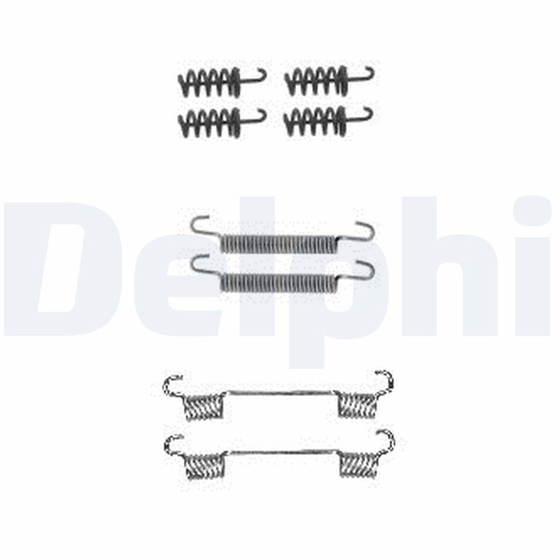 DELPHI LY1380 Accessory Kit, parking brake shoes