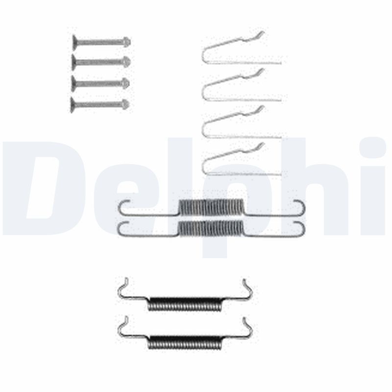 DELPHI LY1393 Accessory Kit, parking brake shoes