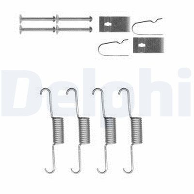 Accessory Kit, parking brake shoes DELPHI LY1398