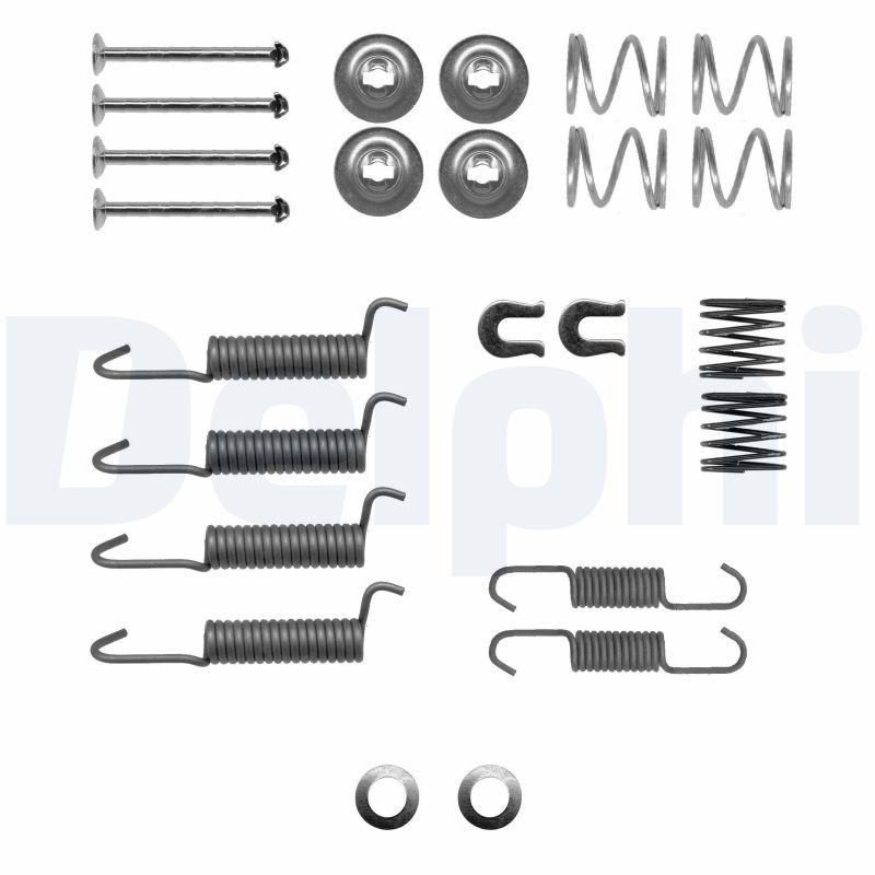 DELPHI LY1406 Accessory Kit, parking brake shoes