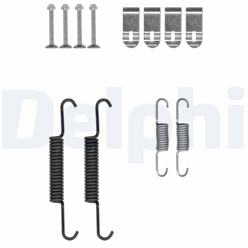 DELPHI LY1413 Accessory Kit, parking brake shoes