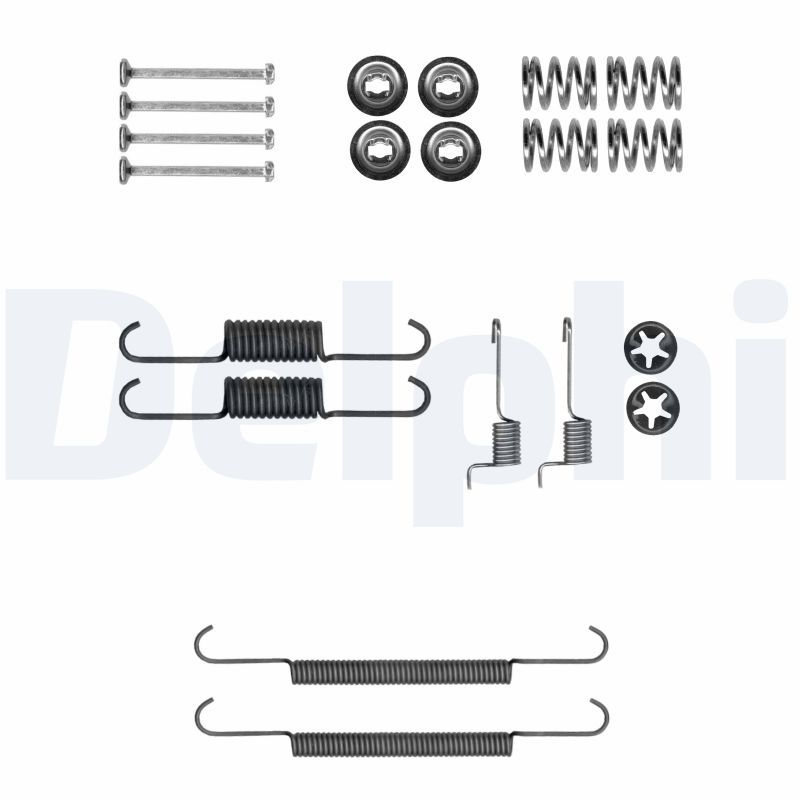 DELPHI LY1418 Accessory Kit, parking brake shoes