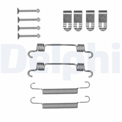 Accessory Kit, parking brake shoes DELPHI LY1436