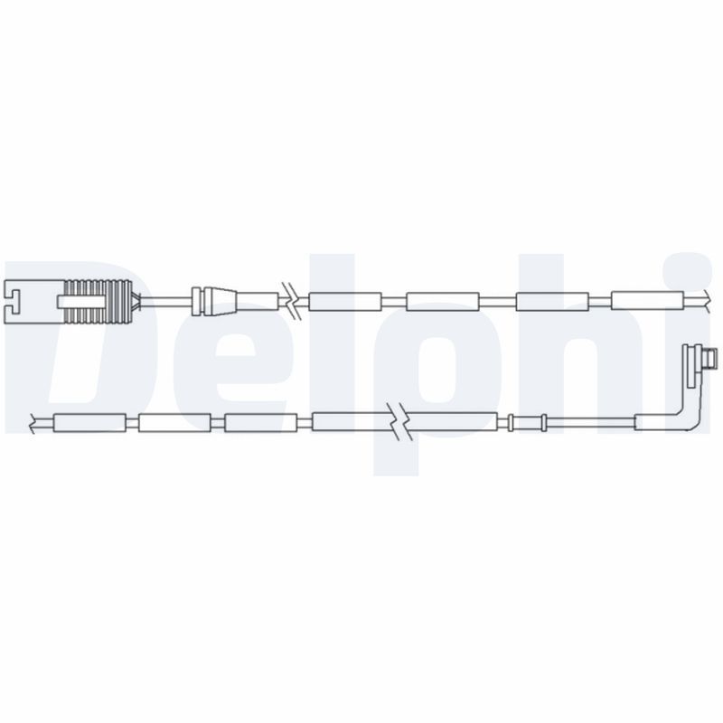 DELPHI LZ0177 Warning Contact, brake pad wear
