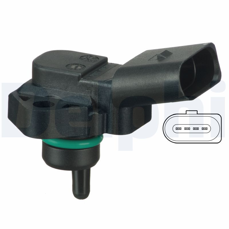 DELPHI PS10098 Sensor, boost pressure