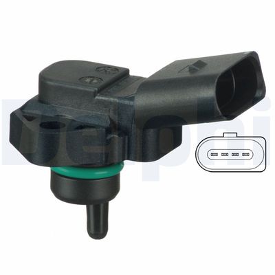 Sensor, boost pressure DELPHI PS10098