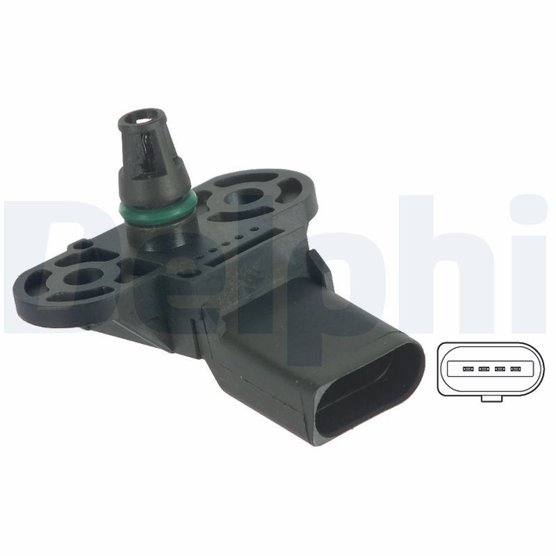 DELPHI PS10123 Sensor, boost pressure