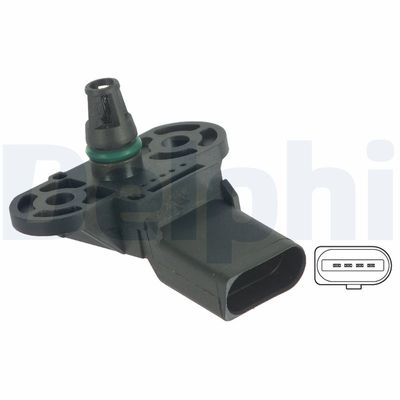 Sensor, boost pressure DELPHI PS10123