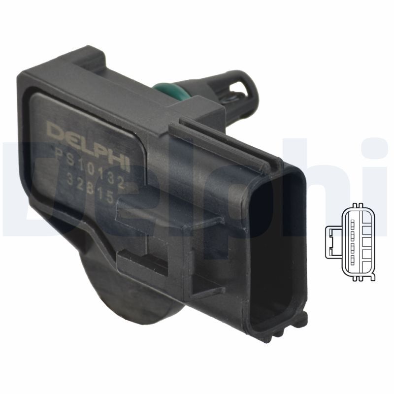 DELPHI PS10132 Sensor, boost pressure