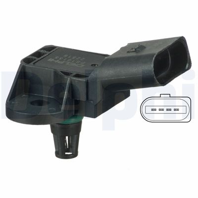 Sensor, boost pressure DELPHI PS10135
