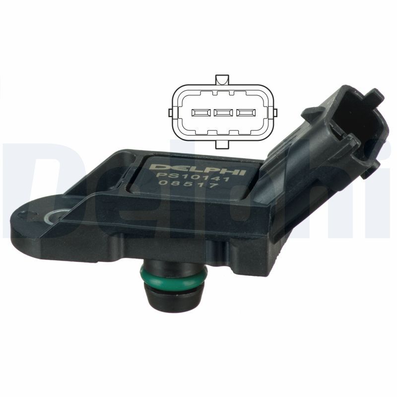 DELPHI PS10141 Sensor, boost pressure
