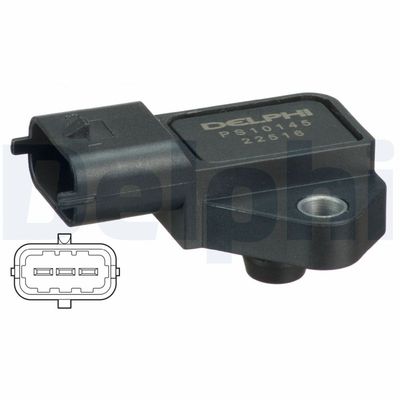 Sensor, boost pressure DELPHI PS10145