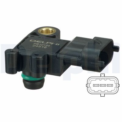 Sensor, boost pressure DELPHI PS10154
