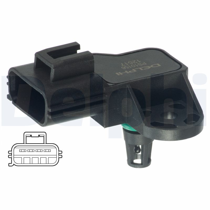 DELPHI PS10156 Sensor, boost pressure