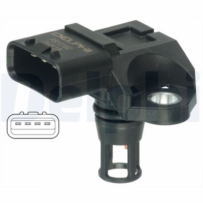 Sensor, boost pressure DELPHI PS10162