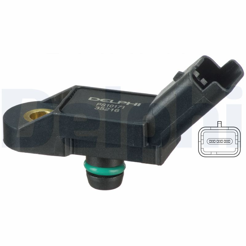 DELPHI PS10171 Sensor, boost pressure