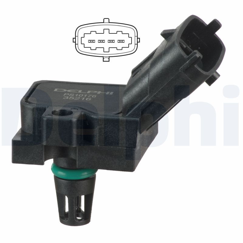 DELPHI PS10176 Sensor, intake air temperature