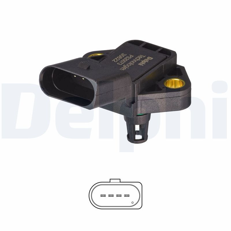 DELPHI PS20073-12B1 Sensor, boost pressure