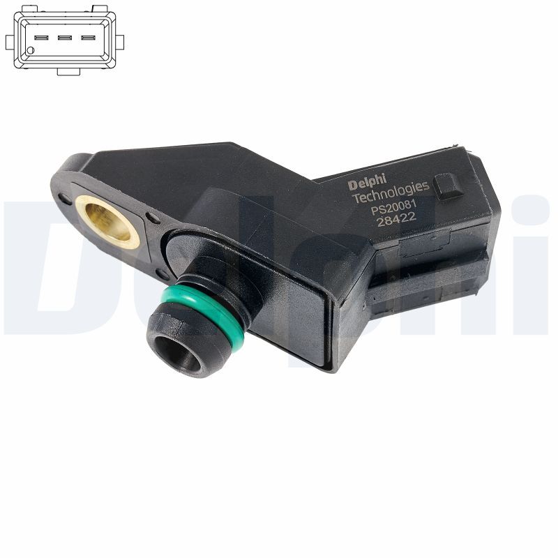 DELPHI PS20081-12B1 Sensor, boost pressure