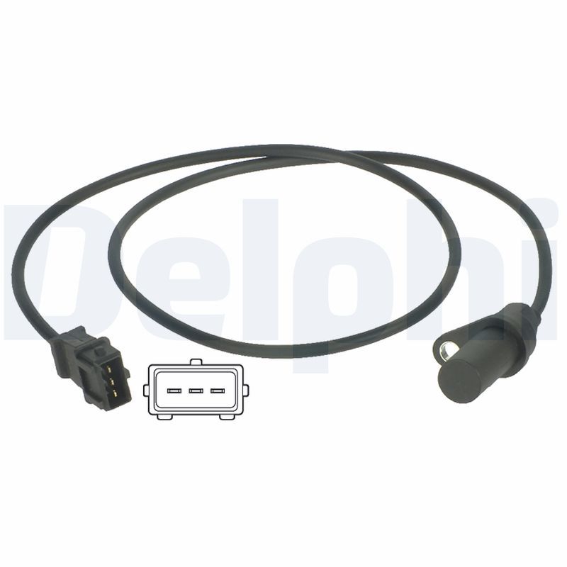 DELPHI SS10819 Sensor, crankshaft pulse
