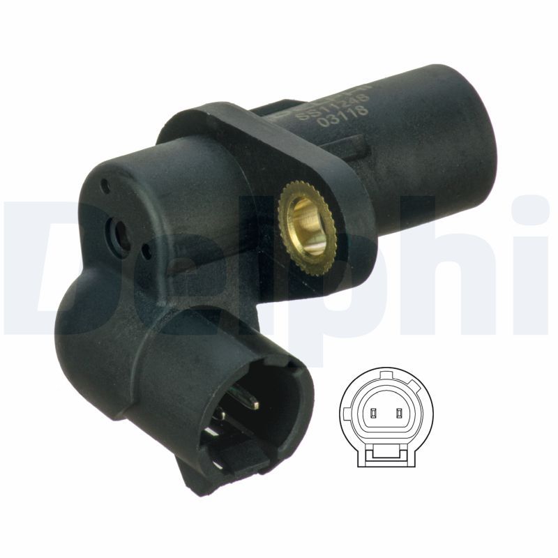 DELPHI SS11248 Sensor, crankshaft pulse