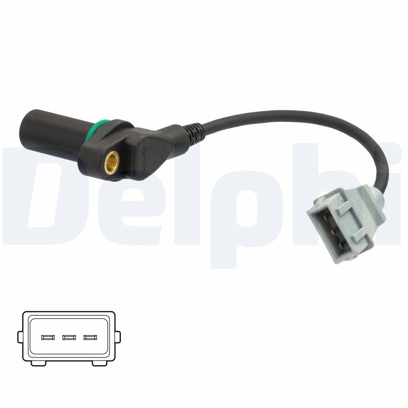 DELPHI SS11252 Sensor, crankshaft pulse