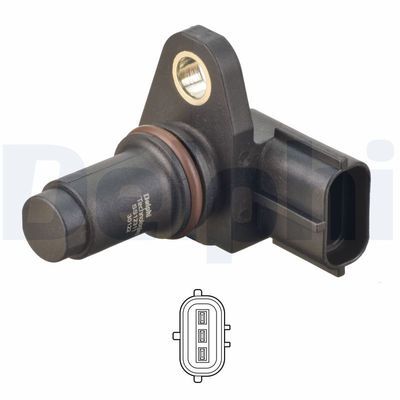 Sensor, camshaft position DELPHI SS12311-12B1