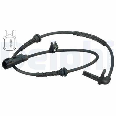 Sensor, wheel speed DELPHI SS20360