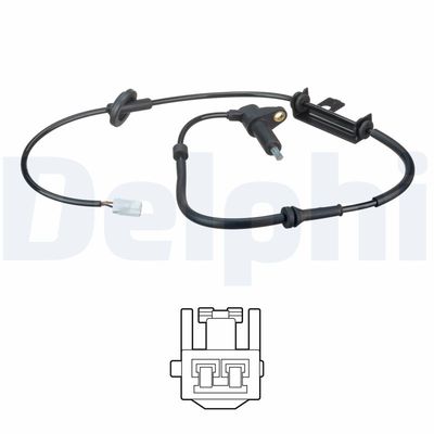 Sensor, wheel speed DELPHI SS20506