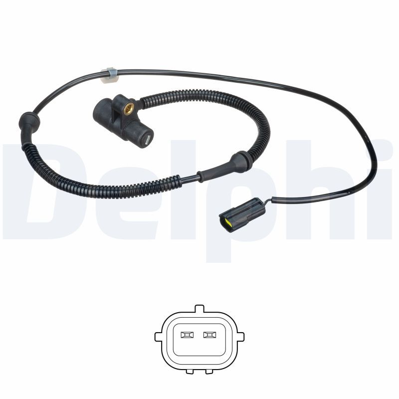 DELPHI SS20519 Sensor, wheel speed