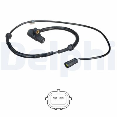 Sensor, wheel speed DELPHI SS20519