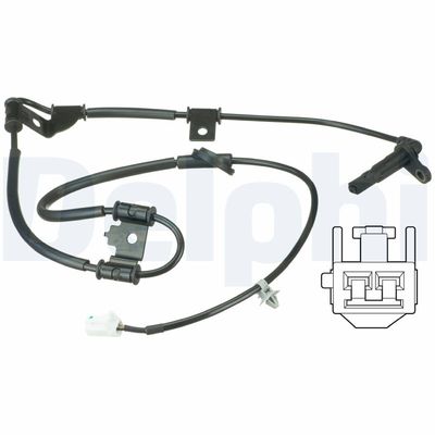 Sensor, wheel speed DELPHI SS20520